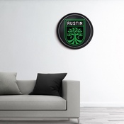 Austin F.C.: Modern Disc Wall Sign, MSAUST-230-01