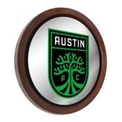 Austin F.C.: Barrel Top Framed Mirror Mirrored Wall Sign, FNB-MSAUST-245-01A