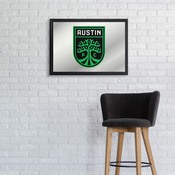 Austin F.C.: Framed Mirrored Wall Sign, FNB-MSAUST-265-01A