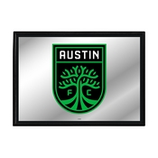 Austin F.C.: Framed Mirrored Wall Sign, FNB-MSAUST-265-01A