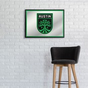Austin F.C.: Framed Mirrored Wall Sign, FNB-MSAUST-265-01A