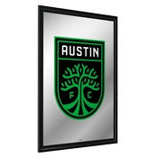 Austin F.C.: Framed Mirrored Wall Sign, FNB-MSAUST-265-01A