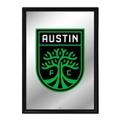 Austin F.C.: Framed Mirrored Wall Sign, FNB-MSAUST-265-01A