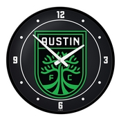 Austin F.C.: Modern Disc Wall Clock, MSAUST-510-01