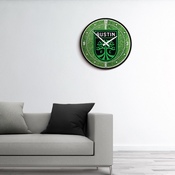 Austin F.C.: Pitch - Modern Disc Wall Clock, MSAUST-510-02
