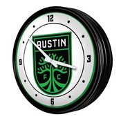 Austin F.C.: Retro Lighted Wall Clock, FNB-MSAUST-550-01A