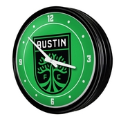 Austin F.C.: Retro Lighted Wall Clock, FNB-MSAUST-550-01A