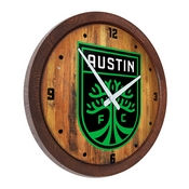 Austin F.C.: "Faux" Barrel Top Clock, MSAUST-560-01