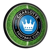 Charlotte FC: Pitch - Round Slimline Lighted Wall Sign, MSCHAR-130-02