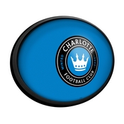 Charlotte FC: Oval Slimline Lighted Wall Sign, MSCHAR-140-01