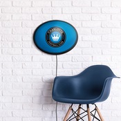 Charlotte FC: Oval Slimline Lighted Wall Sign, MSCHAR-140-01