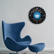 Charlotte FC: Bottle Cap Wall Sign, MSCHAR-210-01