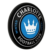 Charlotte FC: Modern Disc Wall Sign, MSCHAR-230-01