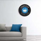 Charlotte FC: Modern Disc Wall Sign, MSCHAR-230-01