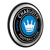 Charlotte FC: Modern Disc Mirrored Wall Sign, MSCHAR-235-01