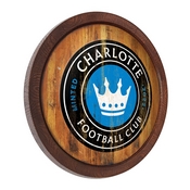Charlotte FC: Weathered "Faux" Barrel Top Sign, MSCHAR-240-03