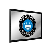 Charlotte FC: Framed Mirrored Wall Sign, FNB-MSCHAR-265-01A