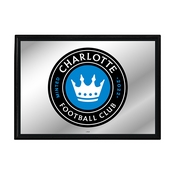 Charlotte FC: Framed Mirrored Wall Sign, FNB-MSCHAR-265-01A