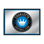 Charlotte FC: Framed Mirrored Wall Sign, FNB-MSCHAR-265-01A