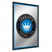 Charlotte FC: Framed Mirrored Wall Sign, FNB-MSCHAR-265-01A