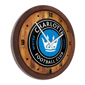 Charlotte FC: "Faux" Barrel Top Clock, MSCHAR-560-01