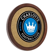 Charlotte FC: "Faux" Barrel Framed Cork Board, MSCHAR-632-01