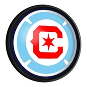 Chicago Fire: Round Slimline Lighted Wall Sign, MSCHIF-130-01