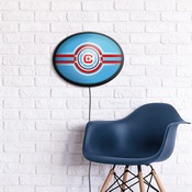 Chicago Fire: Oval Slimline Lighted Wall Sign, FNB-MSCHIF-140-01A