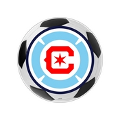 Chicago Fire: Soccer Ball - Edge Glow Lighted Wall Sign, MSCHIF-150-51