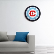 Chicago Fire: Modern Disc Wall Sign, MSCHIF-230-01