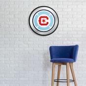 Chicago Fire: Modern Disc Mirrored Wall Sign, MSCHIF-235-01