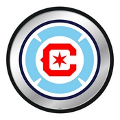Chicago Fire: Modern Disc Mirrored Wall Sign, MSCHIF-235-01
