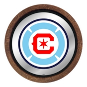 Chicago Fire: Barrel Top Framed Mirror Mirrored Wall Sign, FNB-MSCHIF-245-01A