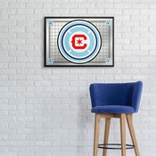 Chicago Fire: Team Spirit - Framed Mirrored Wall Sign, FNB-MSCHIF-265-02