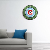 Chicago Fire: Pitch - Modern Disc Wall Clock, MSCHIF-510-02