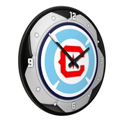 Chicago Fire: Soccer Ball - Modern Disc Wall Clock, MSCHIF-510-51