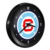 Chicago Fire: Ribbed Frame Wall Clock, MSCHIF-530-01