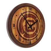Chicago Fire: Branded "Faux" Barrel Top Clock, MSCHIF-560-02