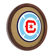 Chicago Fire: "Faux" Barrel Framed Cork Board, MSCHIF-632-01