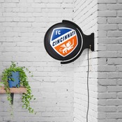 FC Cincinnati: Original Round Rotating Lighted Wall Sign, MSCINC-115-01