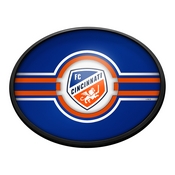 FC Cincinnati: Oval Slimline Lighted Wall Sign, FNB-MSCINC-140-01A