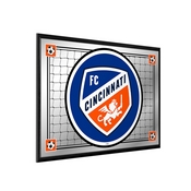 FC Cincinnati: Team Spirit - Framed Mirrored Wall Sign, FNB-MSCINC-265-02