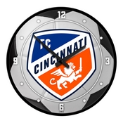 FC Cincinnati: Soccer Ball - Modern Disc Wall Clock, MSCINC-510-51