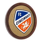 FC Cincinnati: "Faux" Barrel Framed Cork Board, MSCINC-632-01