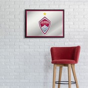 Colorado Rapids: Framed Mirrored Wall Sign, FNB-MSCOLO-265-01A
