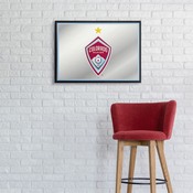 Colorado Rapids: Framed Mirrored Wall Sign, FNB-MSCOLO-265-01A
