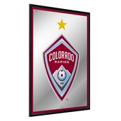 Colorado Rapids: Framed Mirrored Wall Sign, FNB-MSCOLO-265-01A