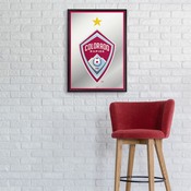 Colorado Rapids: Framed Mirrored Wall Sign, FNB-MSCOLO-265-01A