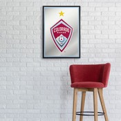 Colorado Rapids: Framed Mirrored Wall Sign, FNB-MSCOLO-265-01A