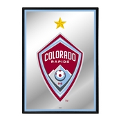 Colorado Rapids: Framed Mirrored Wall Sign, FNB-MSCOLO-265-01A